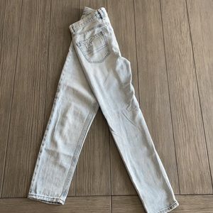 American Eagle mom jeans size 0